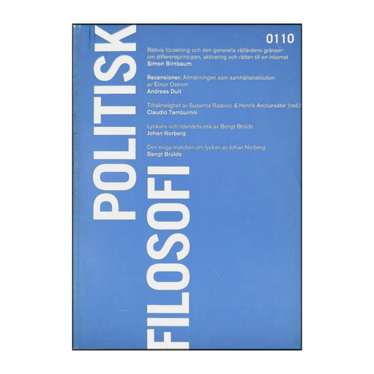 Politisk Filosofi 0110