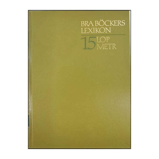 Bra Böckers Lexikon 15 Lop-Metr