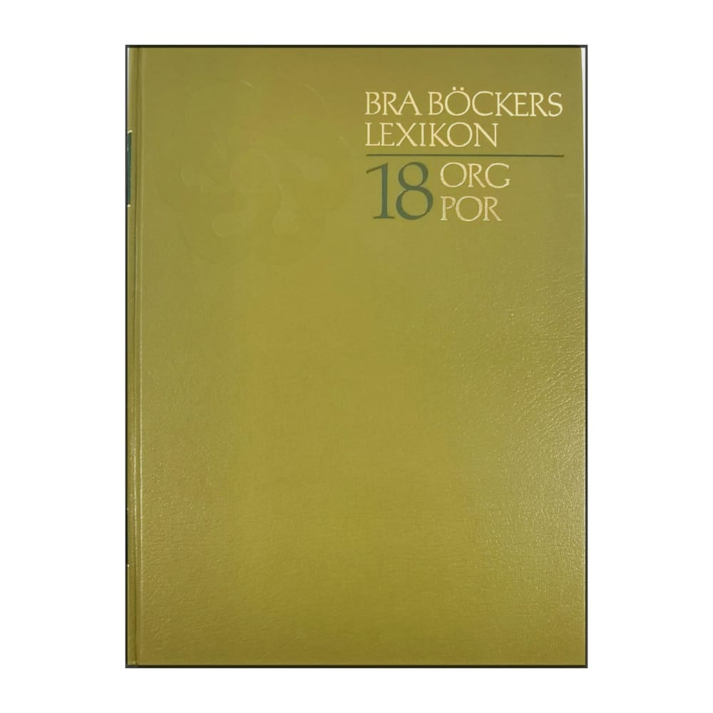 Bra Böckers Lexikon 18 Org-Por