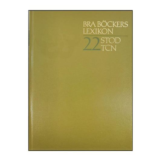 Bra Böckers Lexikon 22 Stof-Tcn