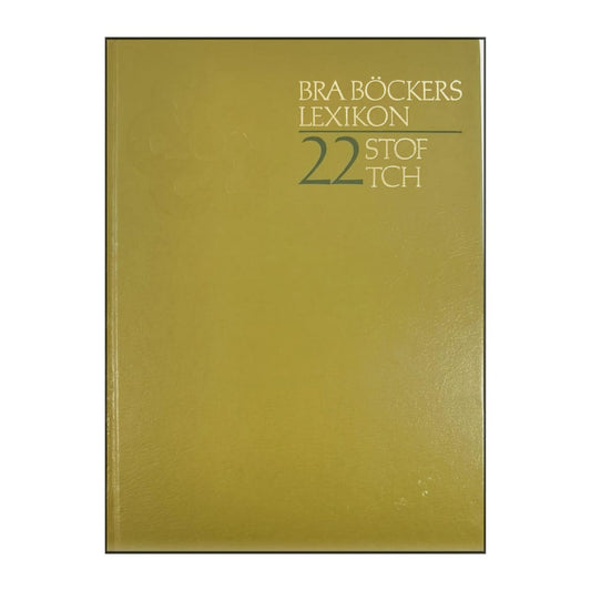 Bra Böckers Lexikon 22 Stof-Tch