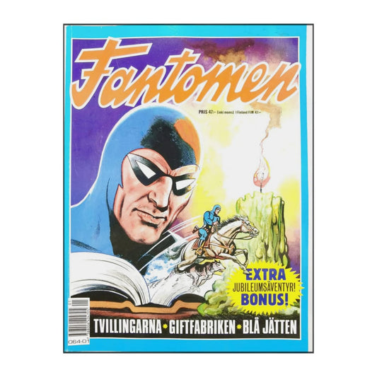 Fantomen Tvillingarna Giftfabriken Blå Jätten