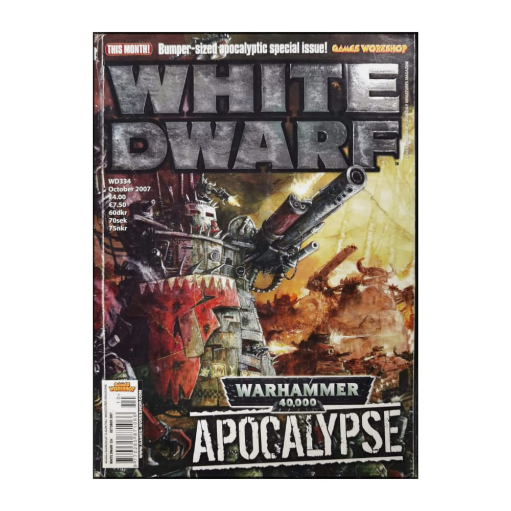 White Dwarf No 334