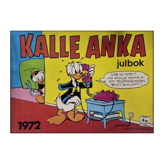 Kalle Anka Julbok 1972
