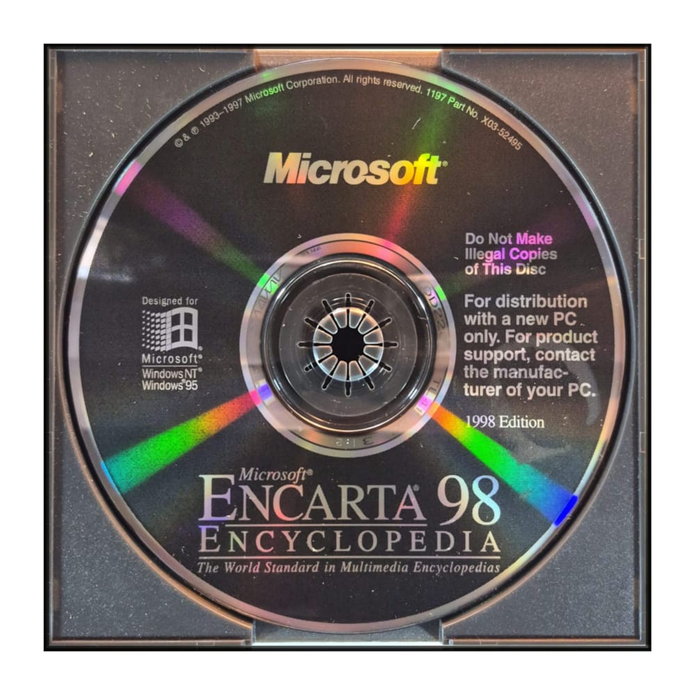 Microsoft Encarta 98 Encyclopedia