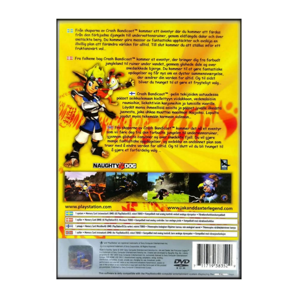 Jak And Daxter: The Precursor Legacy