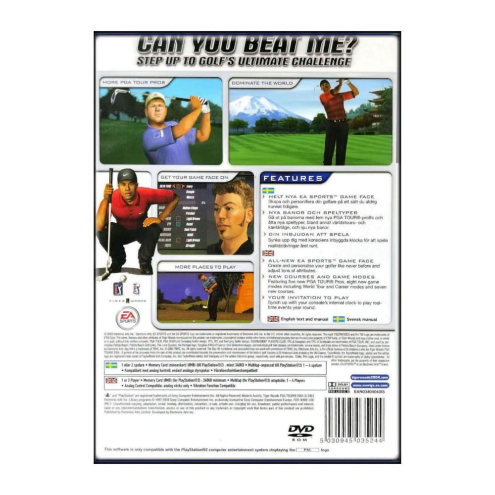 Tiger Woods Pga Tour 2004