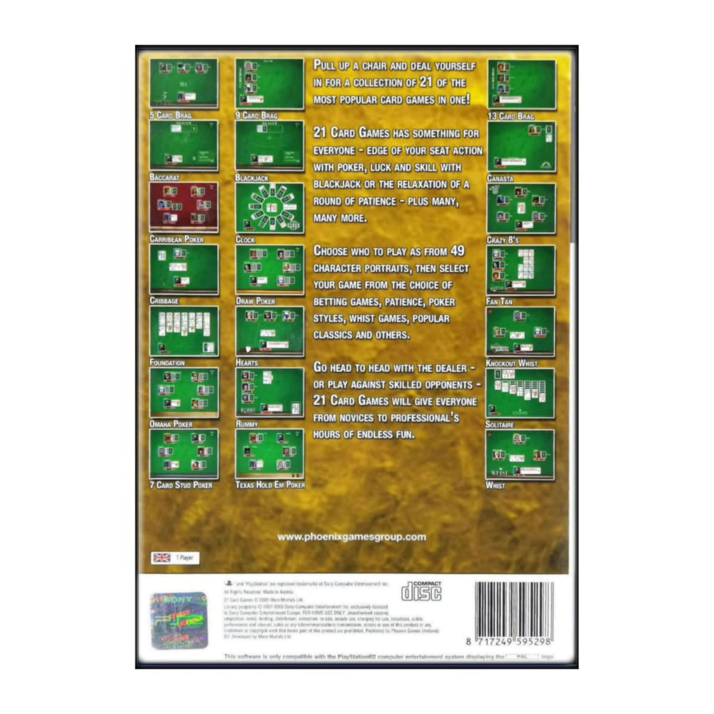 21 Card Games