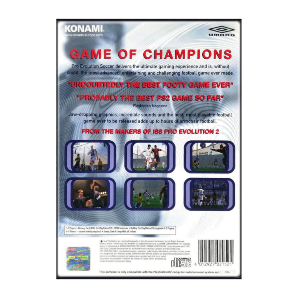 Pro Evolution Soccer 2001