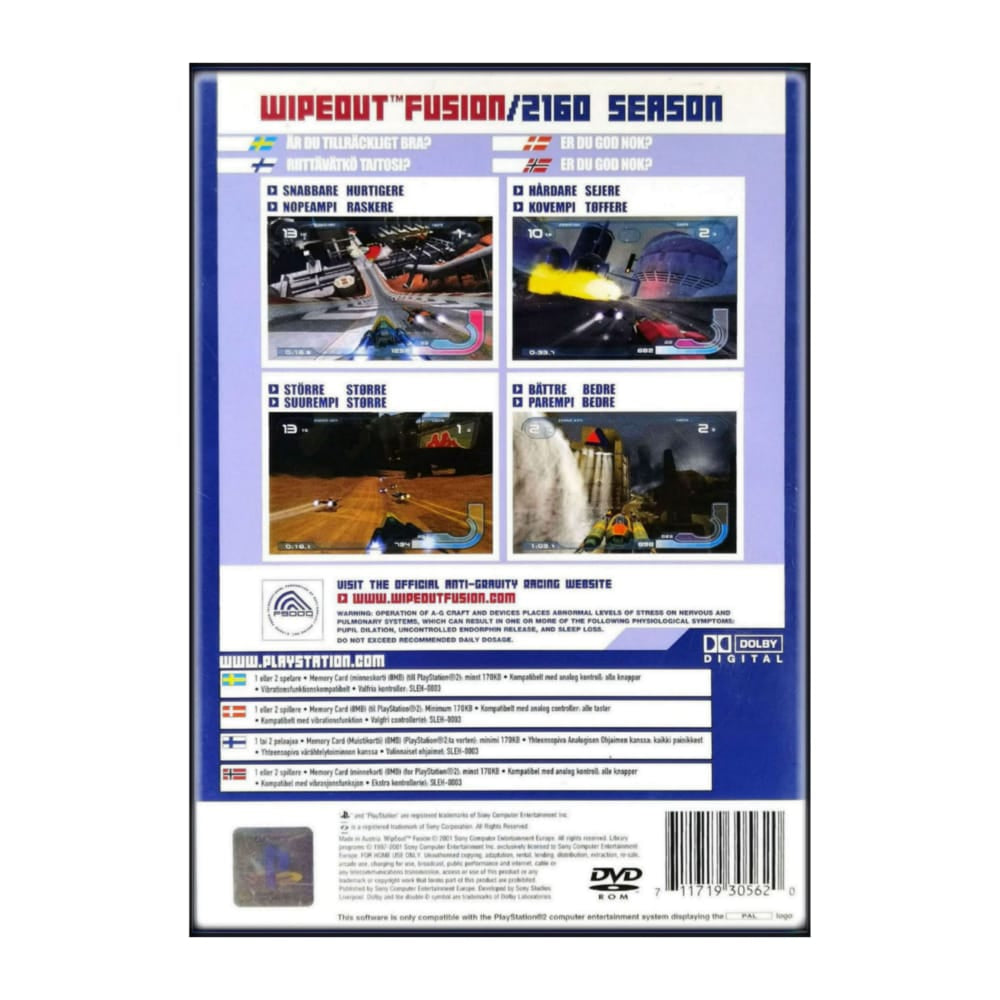 Wipeout Fusion