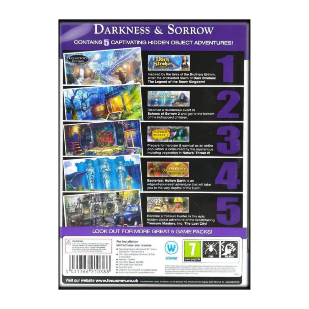 Hidden Object Games: Darkness & Sorrow
