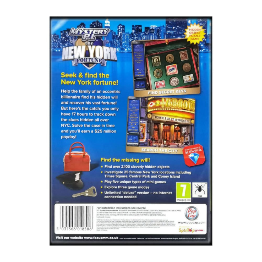 Mystery Pi: The New York Fortune
