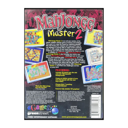 Mahjong: Mahjongg Master 2