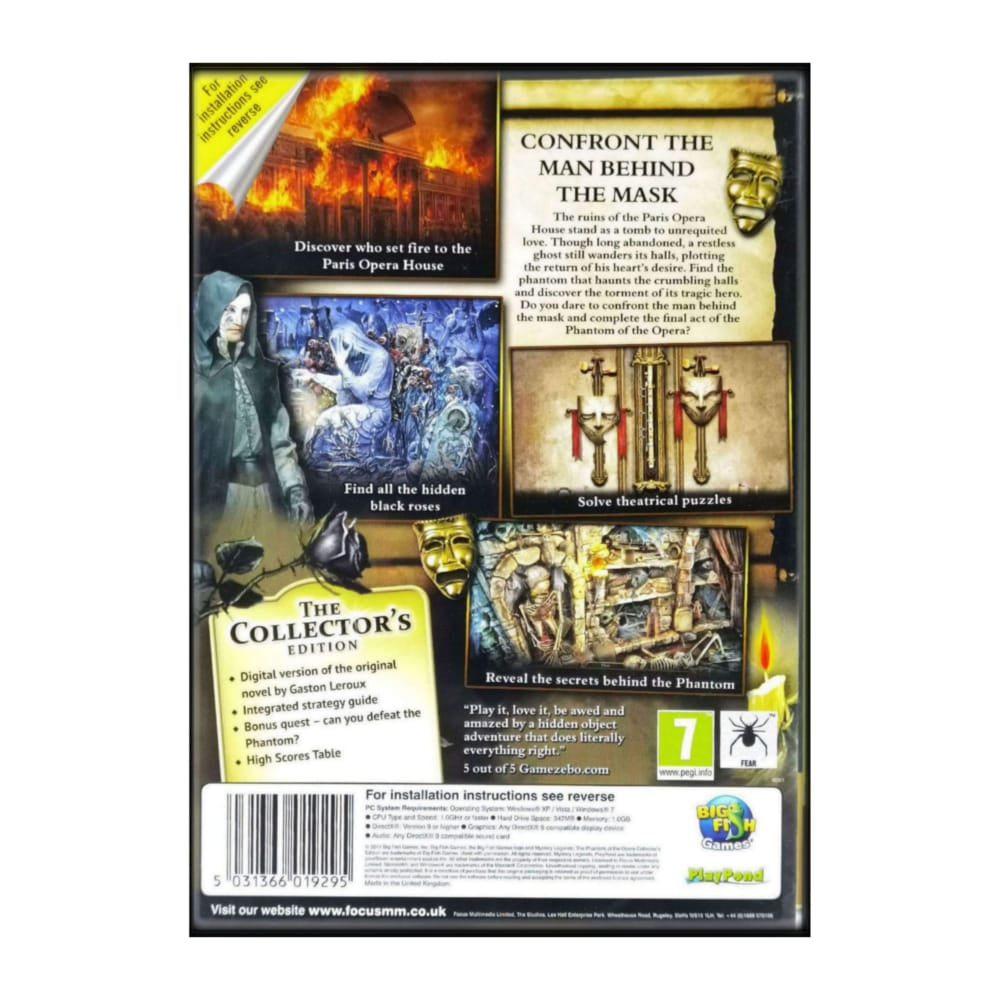 Mystery Legends: The Phantom Of The Opera