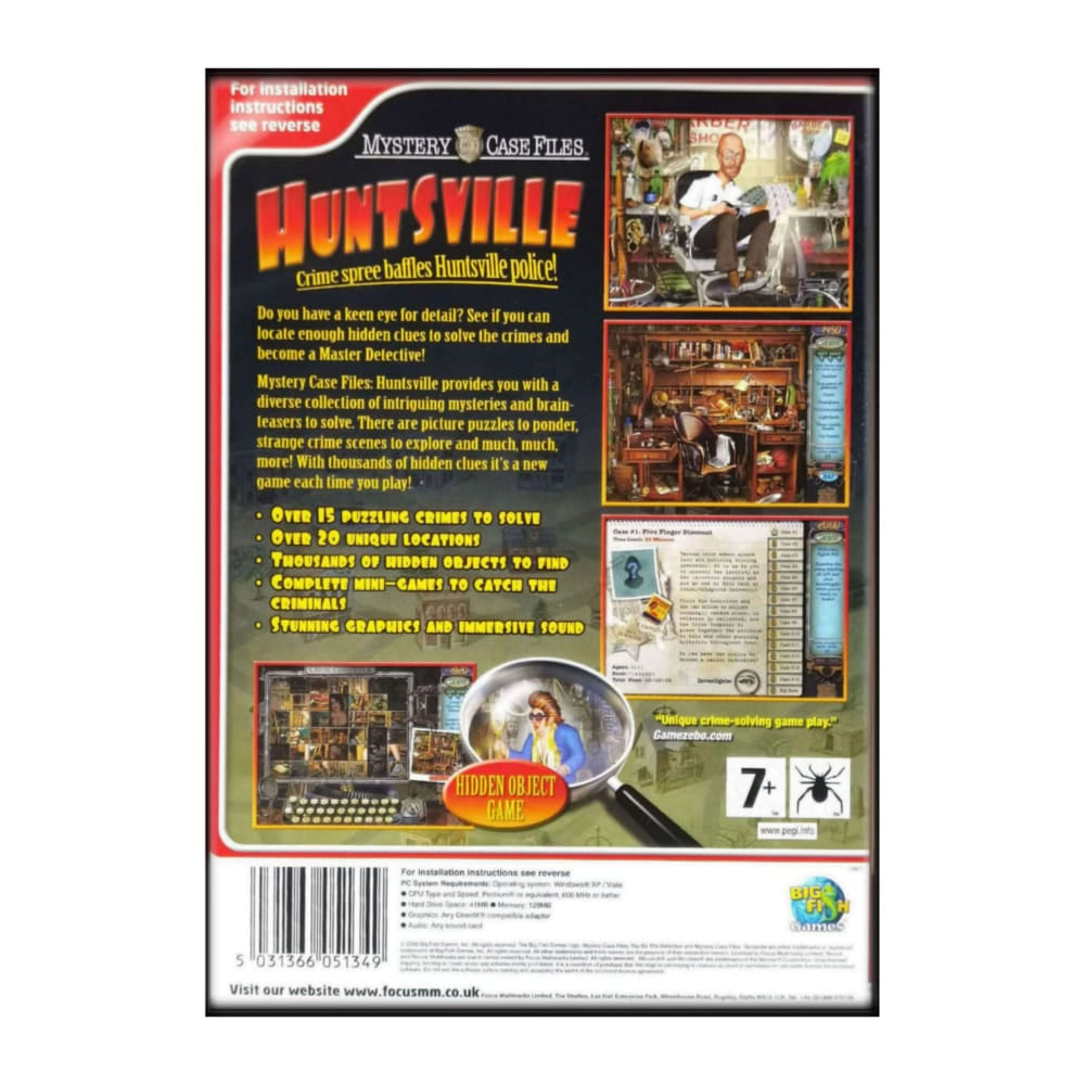Mystery Case Files: Huntsville