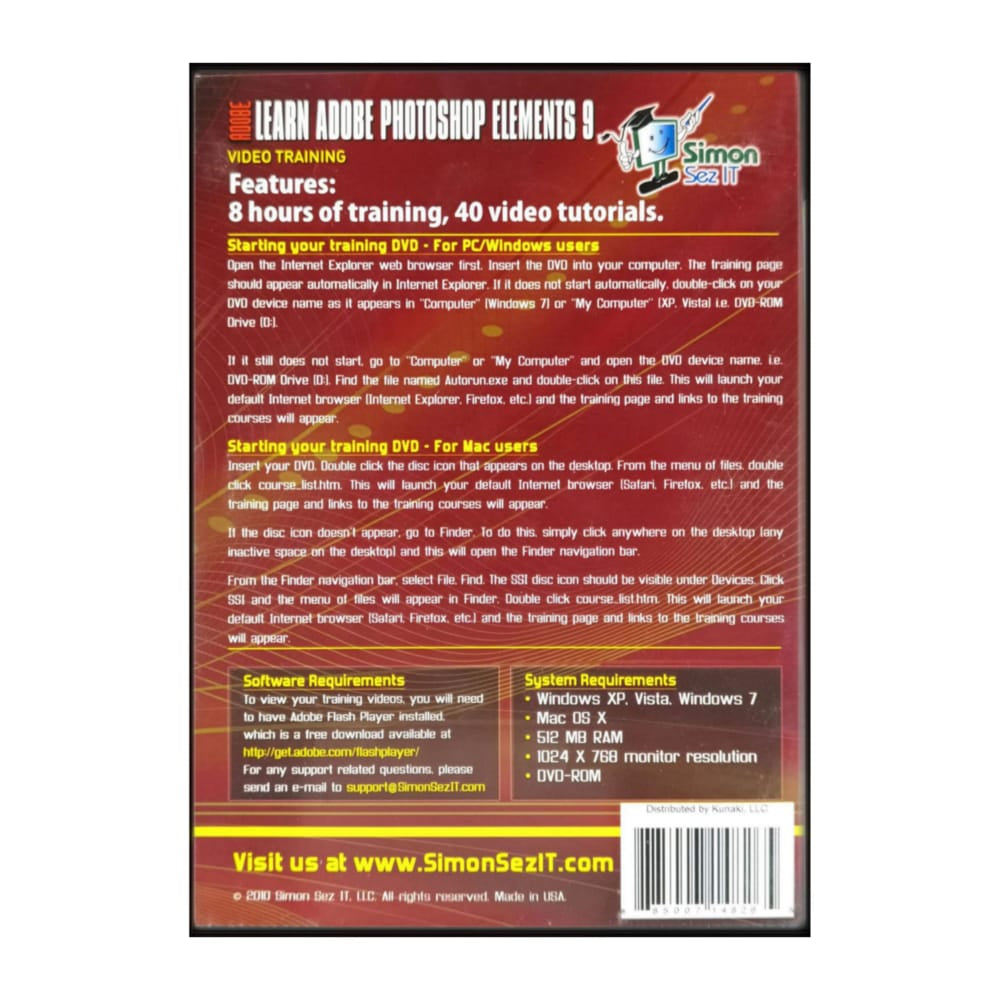 Adobe Photoshop Elements 9: Videotape Training