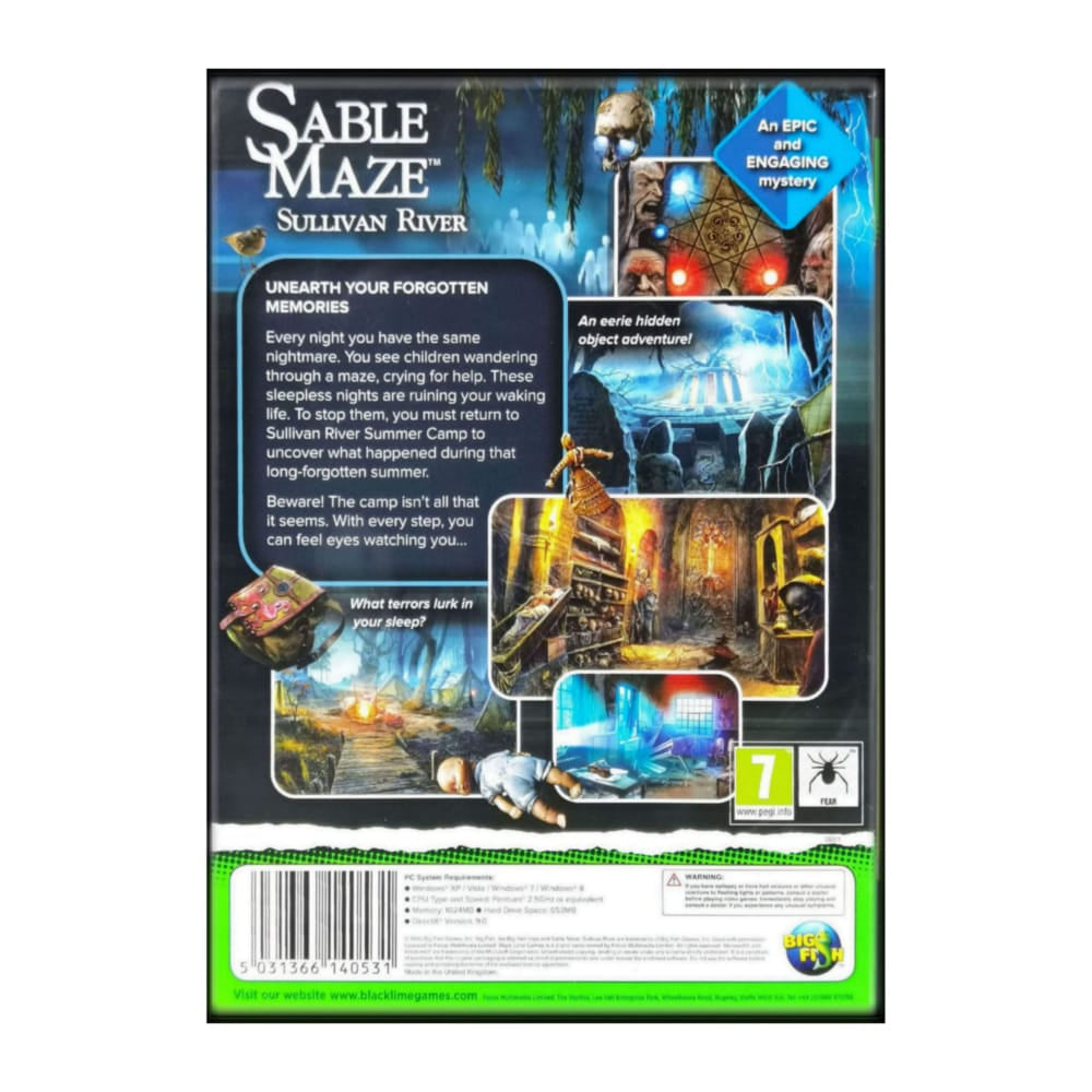 Sable Maze: Sullivan River