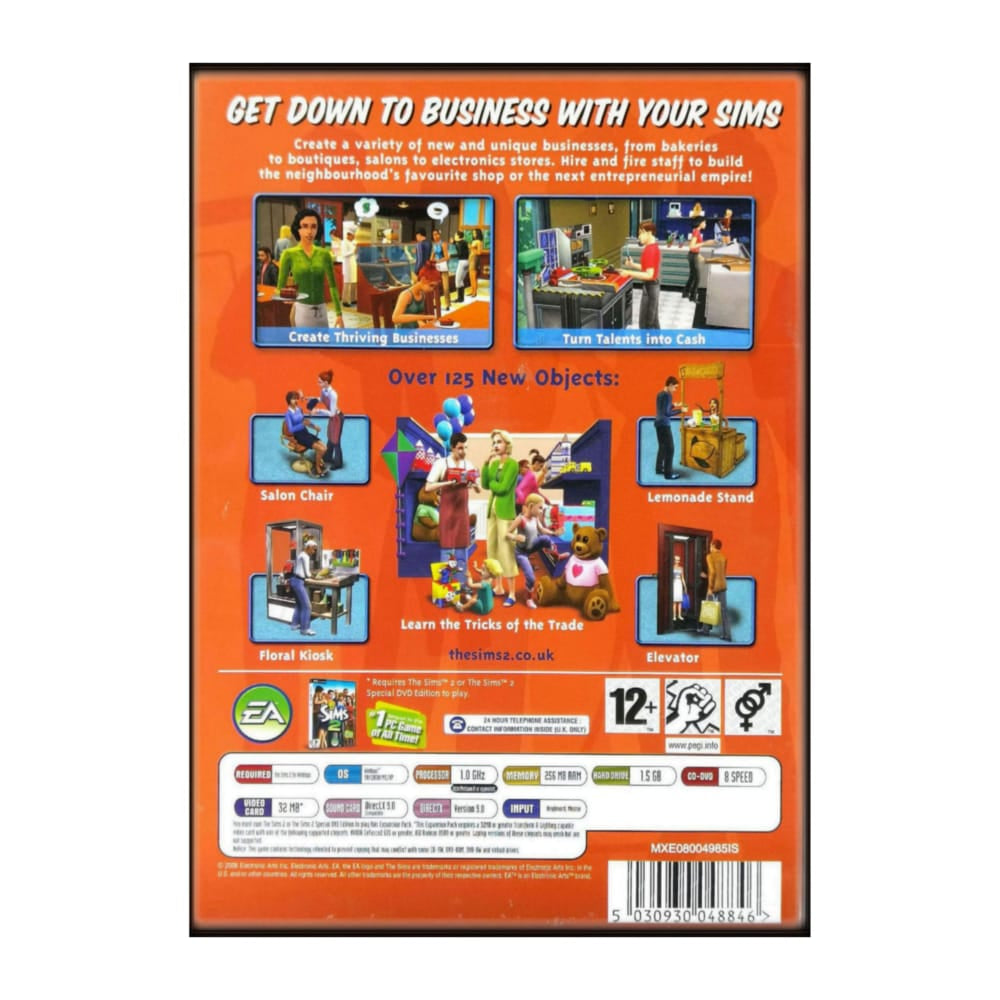 The Sims 2 Open For Business