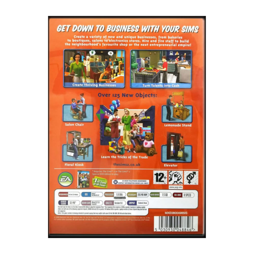 The Sims 2 Open For Business