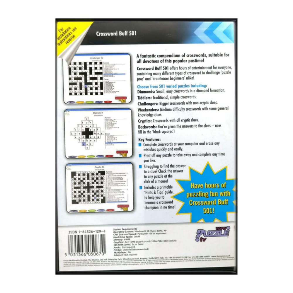 Crossword Buff 501
