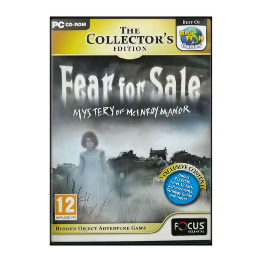 Fear For Sale: Mystery Of Mcinroy Manor