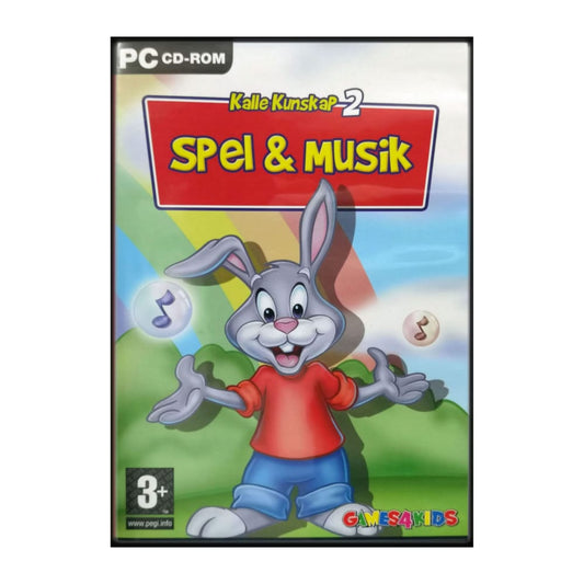 Reader Rabbit | Kalle Kunskap 2 Spel & Musik