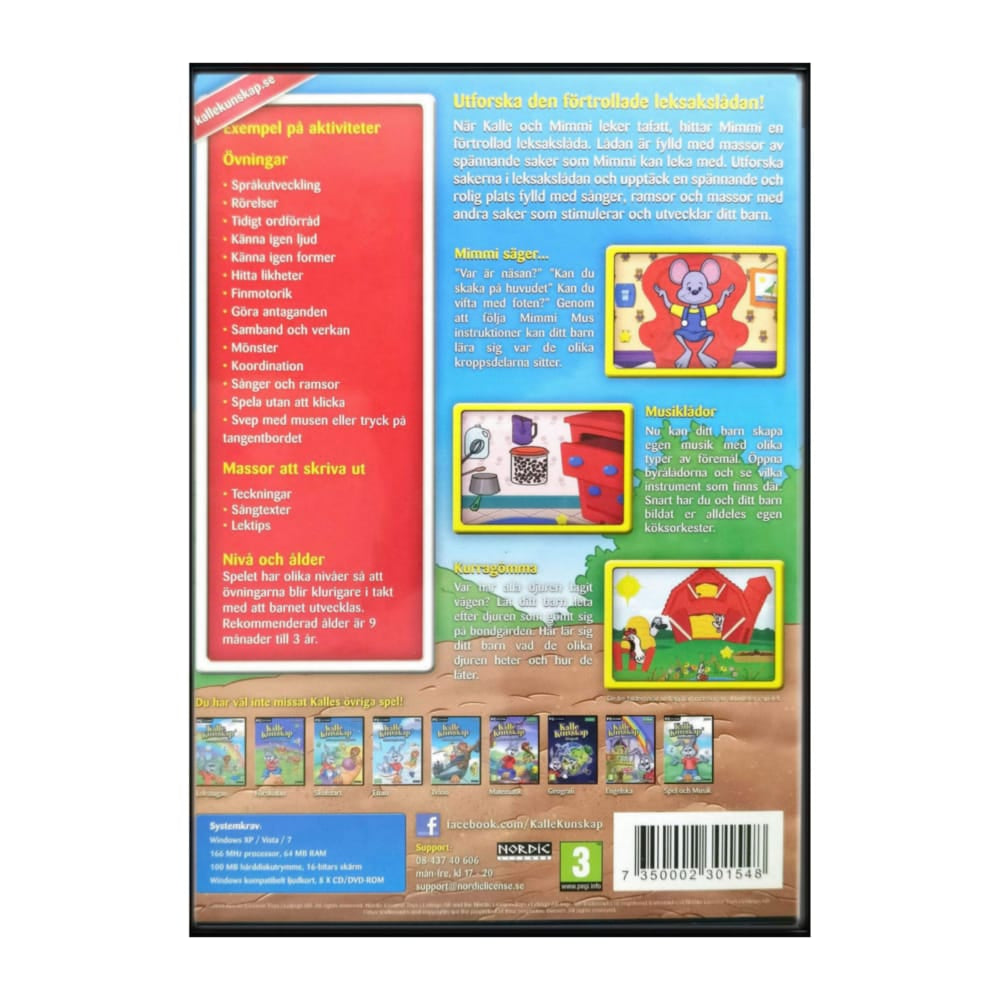 Reader Rabbit | Kalle Kunskap 2 Leksakslådan