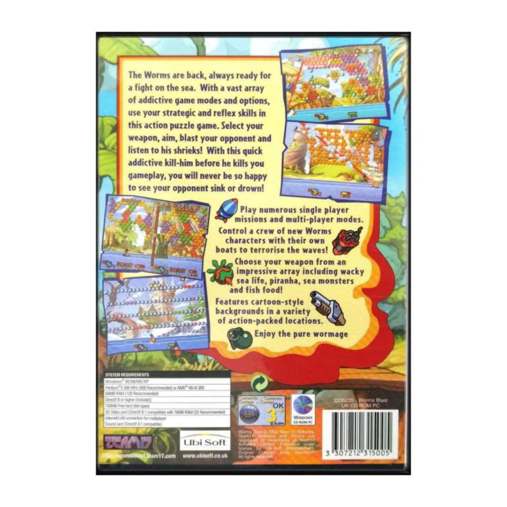 Worms Blast + Worms Pinball