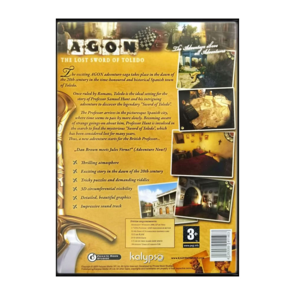Agon: The Lost Sword Of Toledo