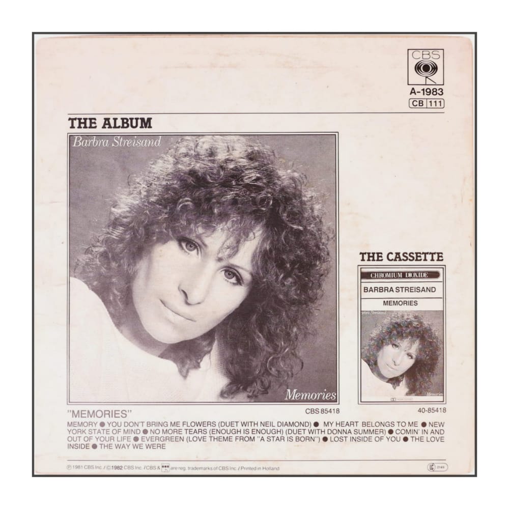 Barbra Streisand: Memory