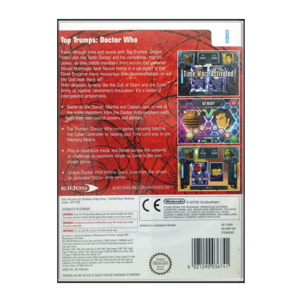 Top Trumps: Doctor Who