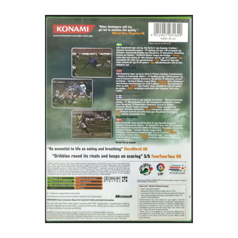 Pro Evolution Soccer 2005