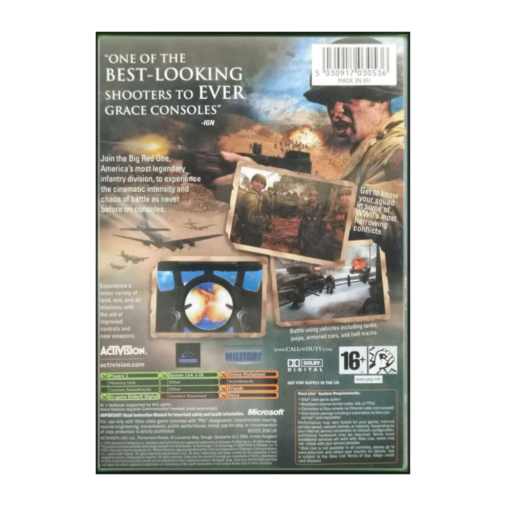 Call Of Duty 2 Big Red One