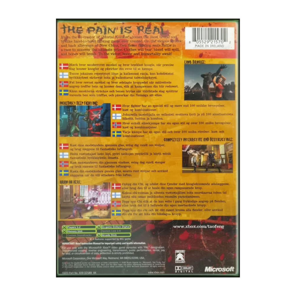 Tao Feng: Fist Of The Lotus