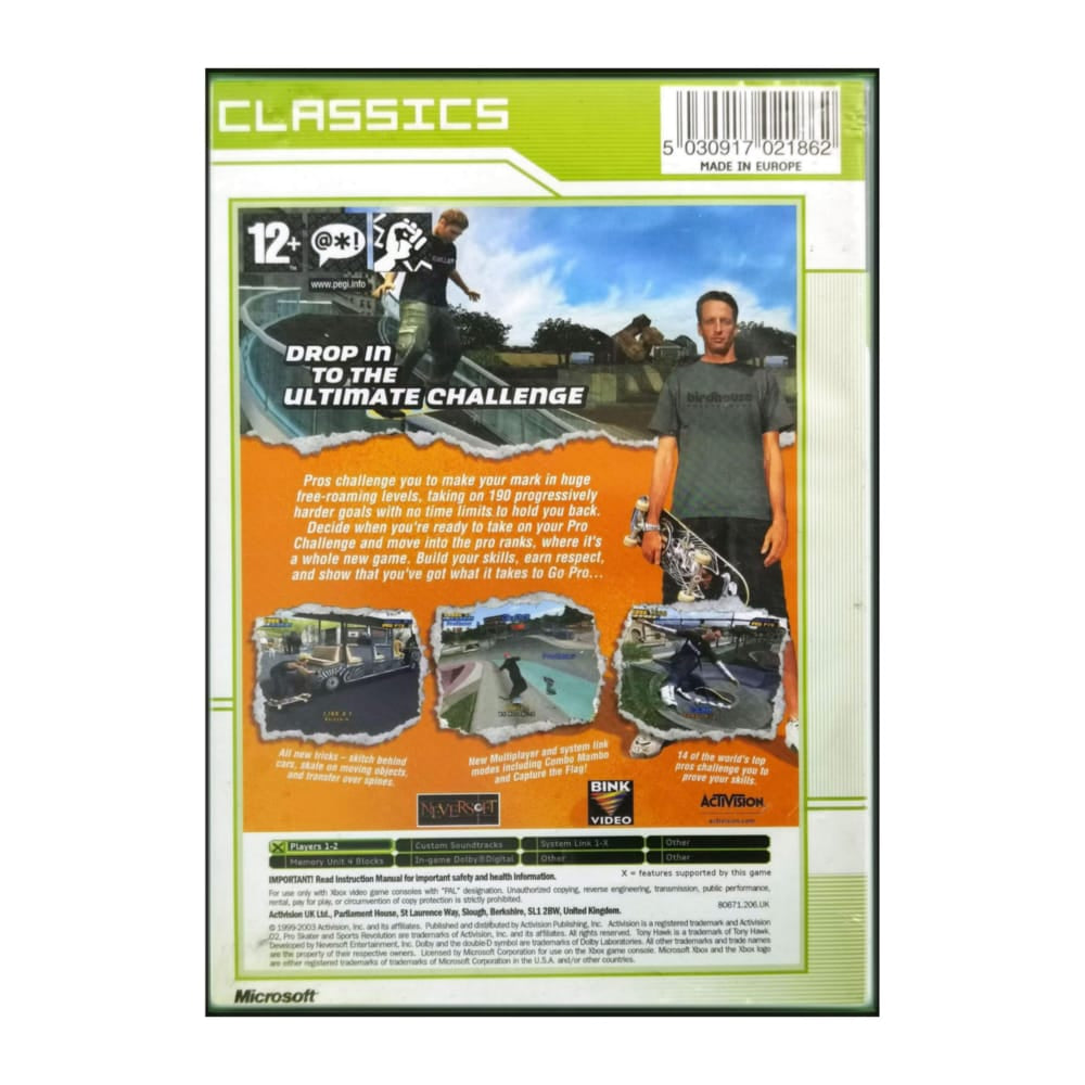 Tony Hawk’S Pro Skater 4