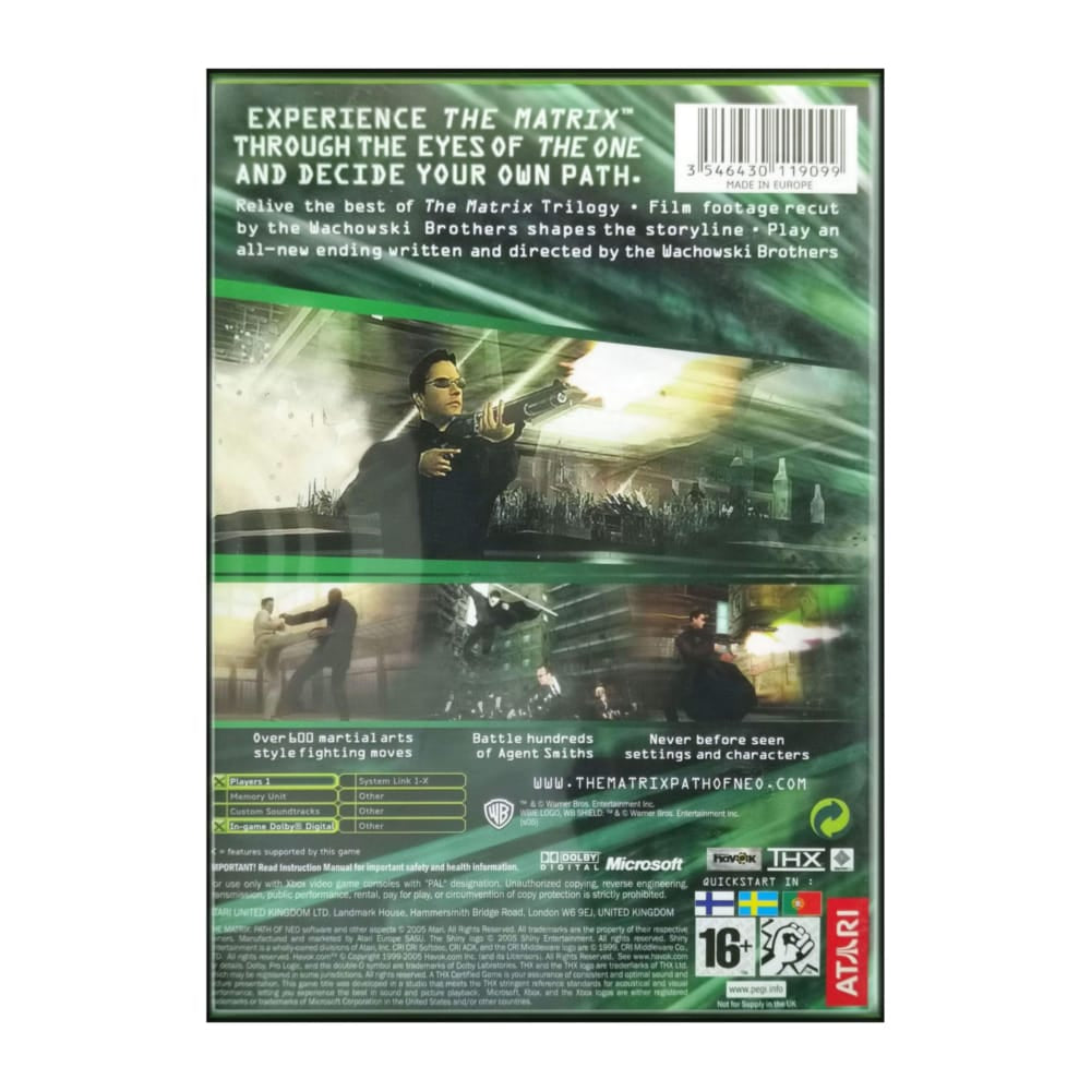 The Matrix: Path Of Neo