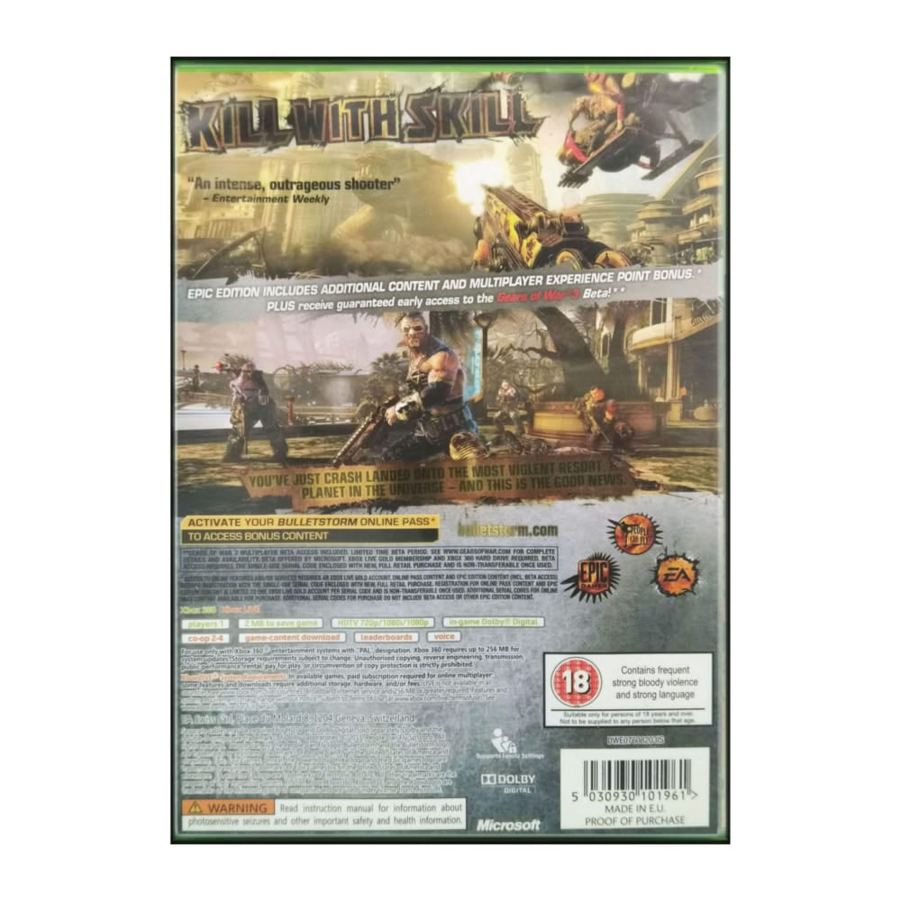 Bulletstorm