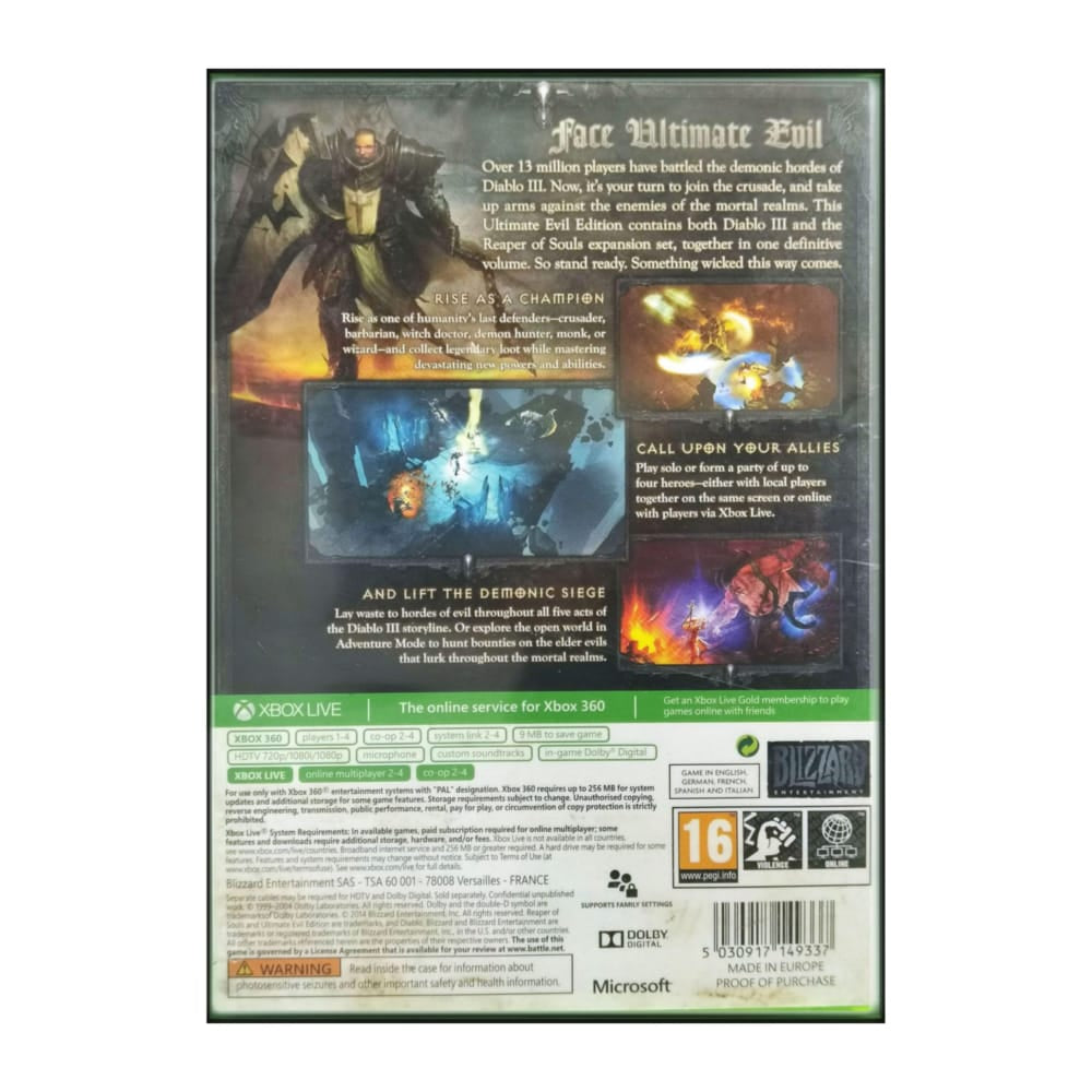 Diablo: Reaper Of Souls