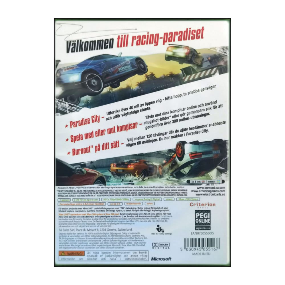 Burnout: Paradise