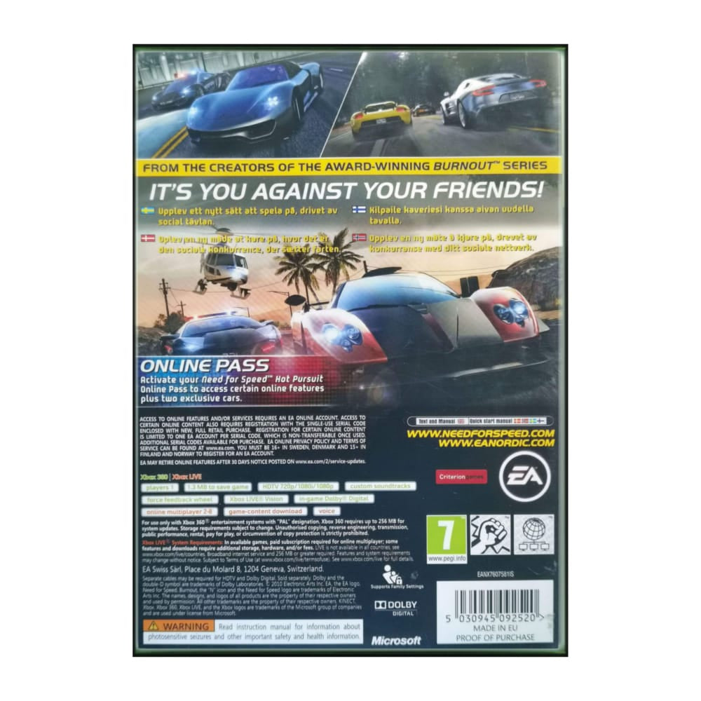 Need For Speed: Hot Pursuit