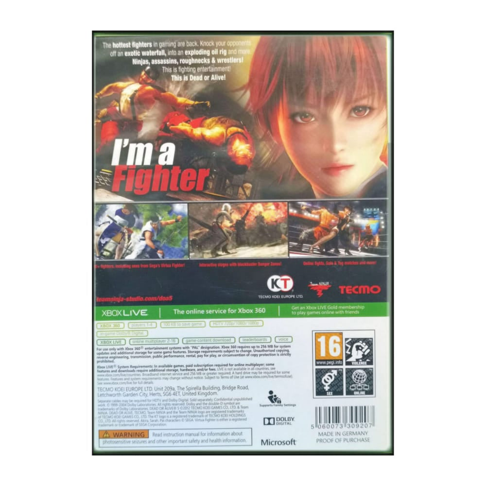 Dead Or Alive 5