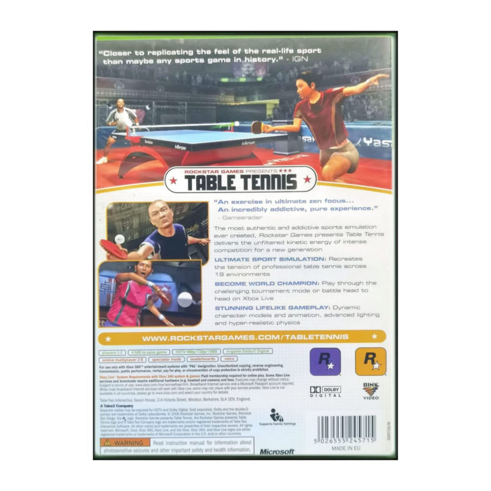 Table Tennis
