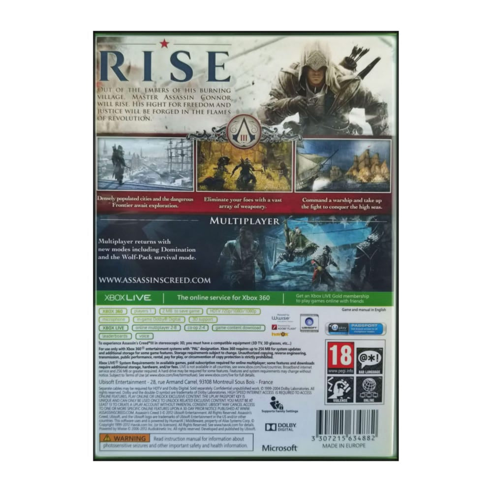 Assassin'S Creed 3