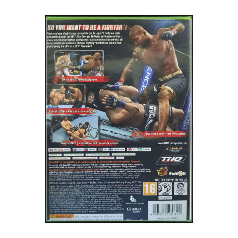 Ufc 2009 Undisputed