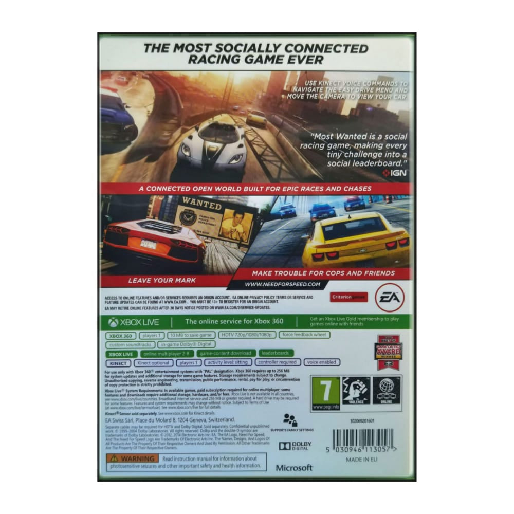 Need For Speed: Most Wanted