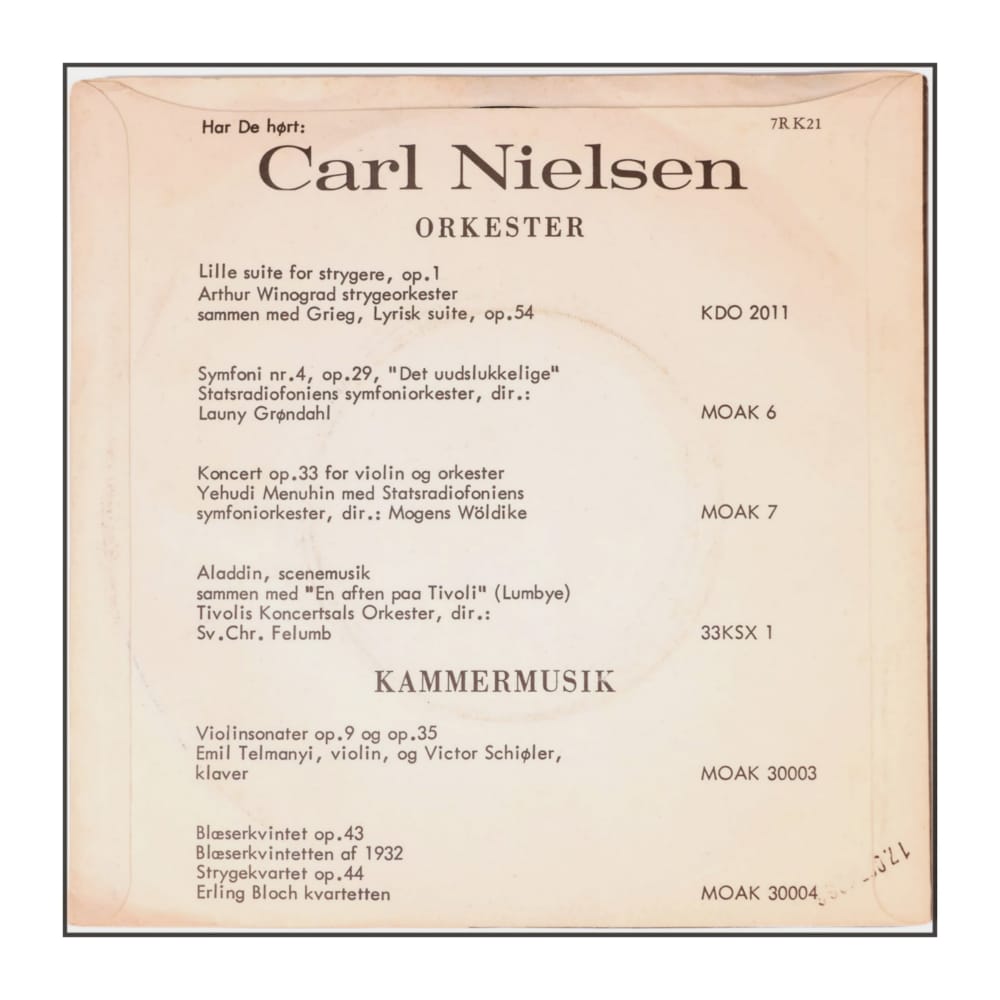 Finn Høffding: Dialoger For Obo Og Klarinet