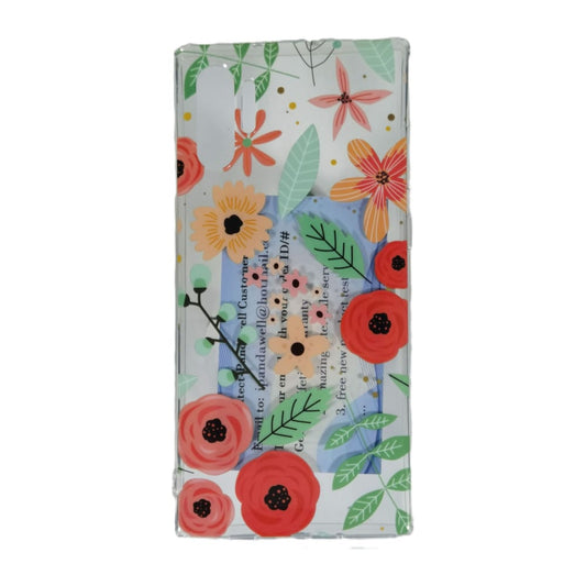 Flowers (White Transparent) Lontect