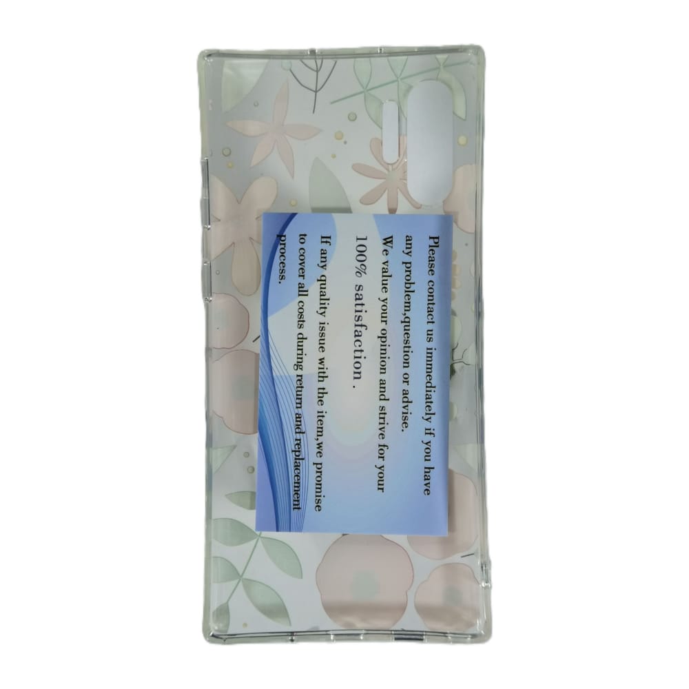 Flowers (White Transparent) Lontect