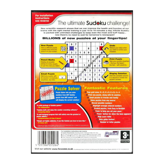 Sudoku: Infinite Sudoku