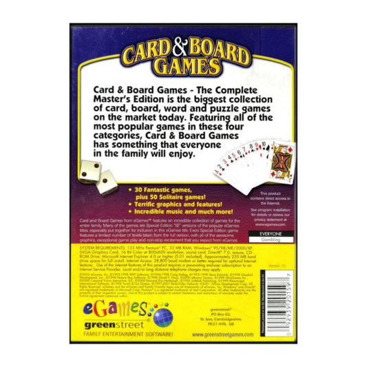 Card & Board Games
